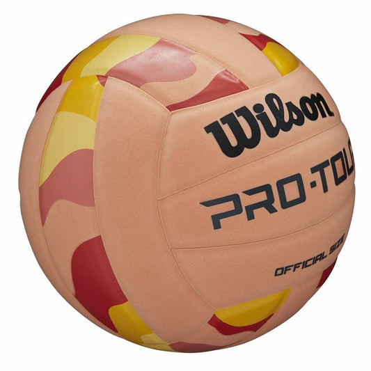 Volleybal Wilson Pro Tour Perzik (Één maat)