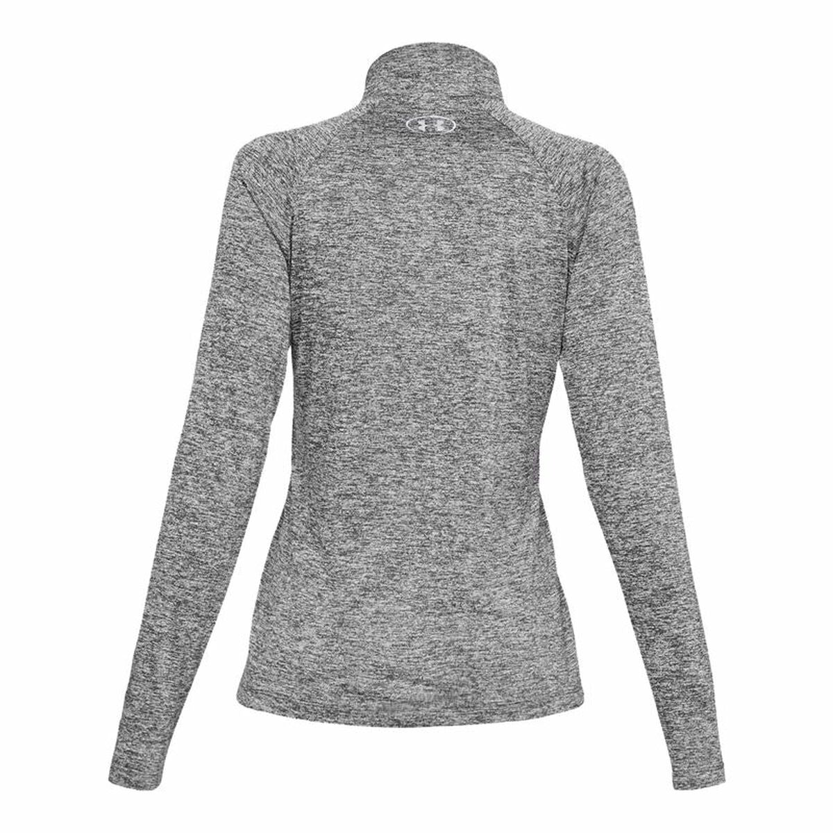 Dames-T-Shirt met Lange Mouwen Under Armour Tech Twist Lichtgrijs