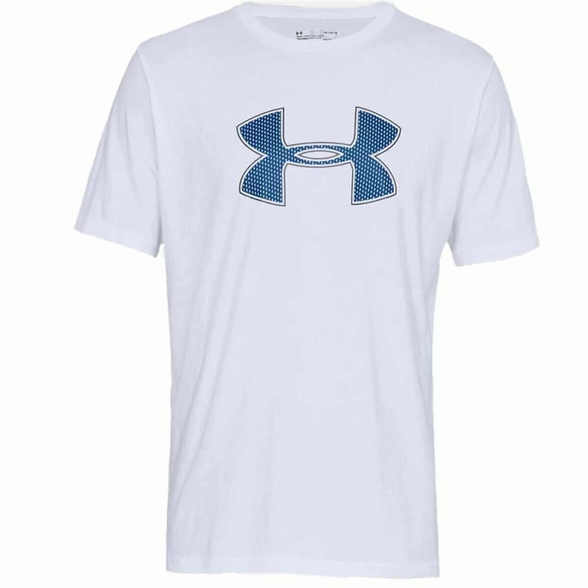 Heren-T-Shirt met Korte Mouwen Under Armour Fleece Big Logo Wit