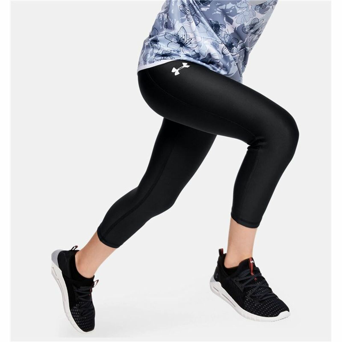 Sportleggings voor Dames Under Armour HeatGear Zwart