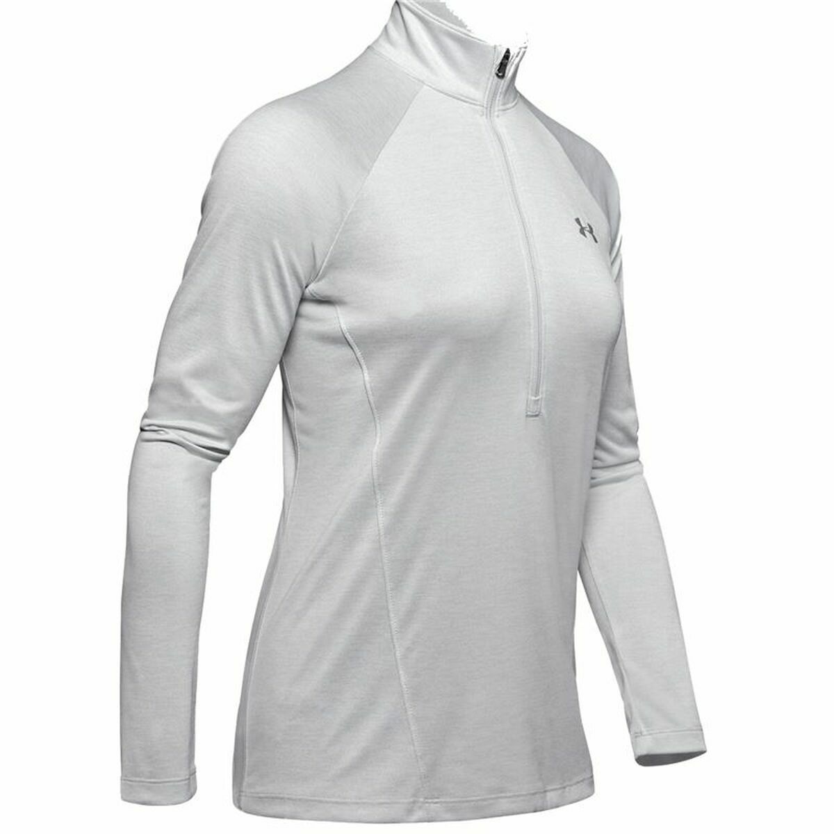 Dames-T-Shirt met Lange Mouwen Under Armour Tech 1/2 Zip Twist