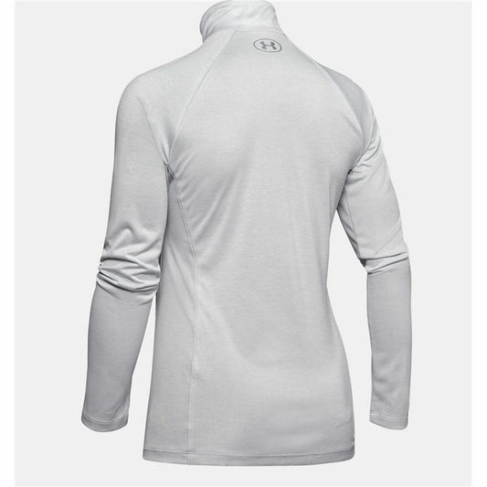 Dames-T-Shirt met Lange Mouwen Under Armour Tech 1/2 Zip Twist