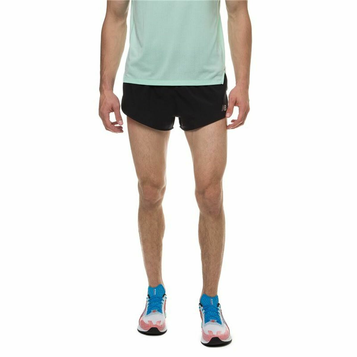 Sportbroekje voor heren New Balance Accelerate 3 In Split Zwart