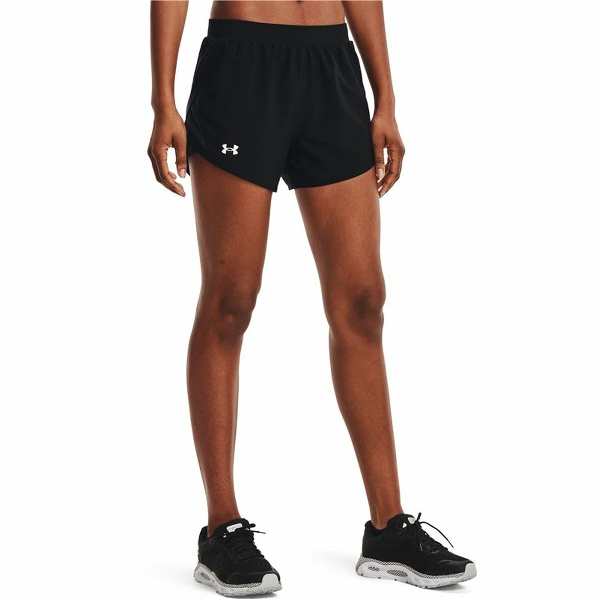 Sportbroeken voor Dames Under Armour Fly-By 2.0 Zwart