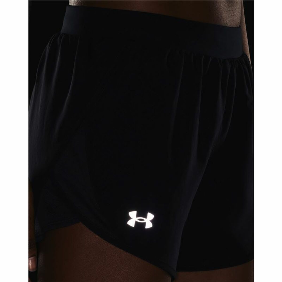 Sportbroeken voor Dames Under Armour Fly-By 2.0 Zwart