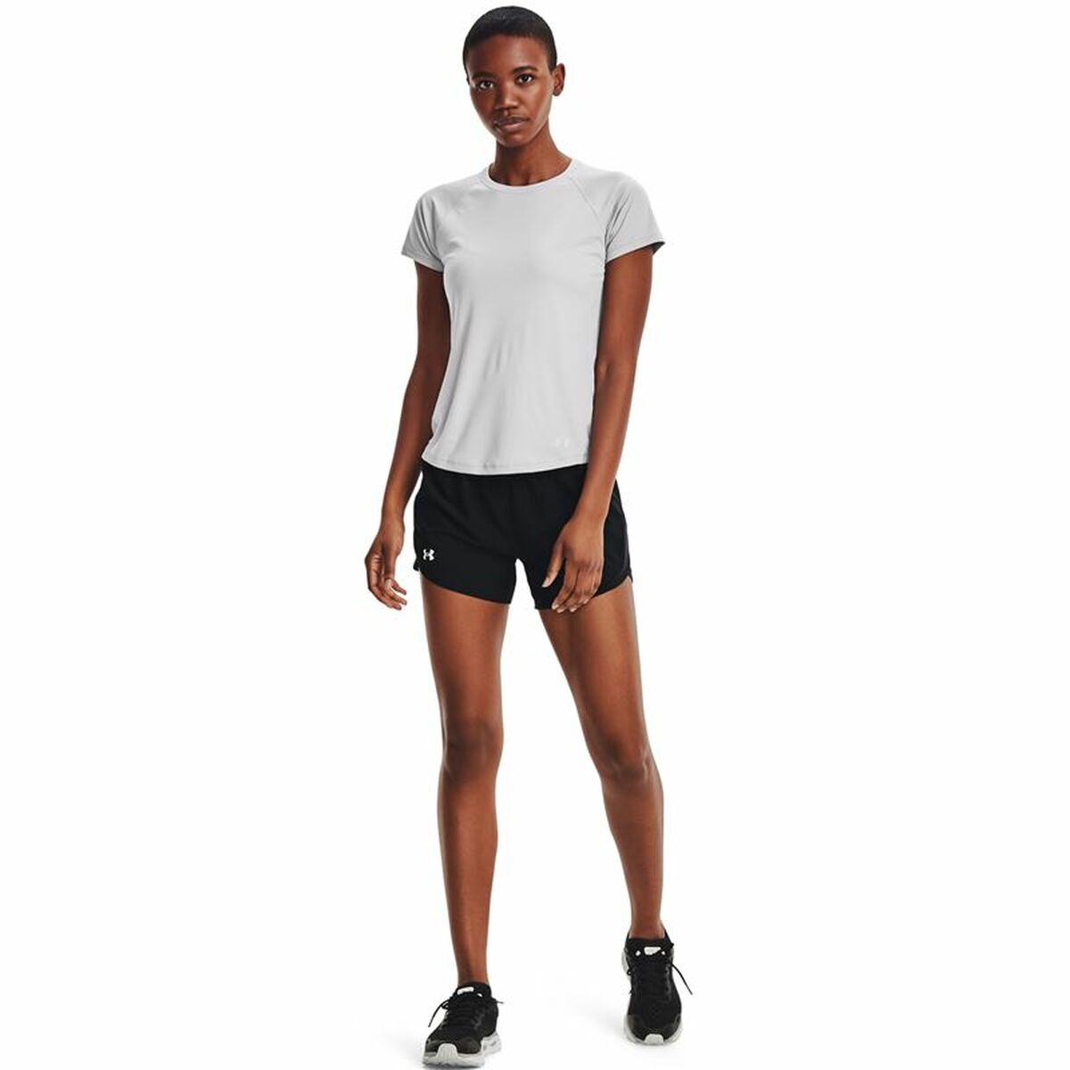 Sportbroeken voor Dames Under Armour Fly-By 2.0 Zwart