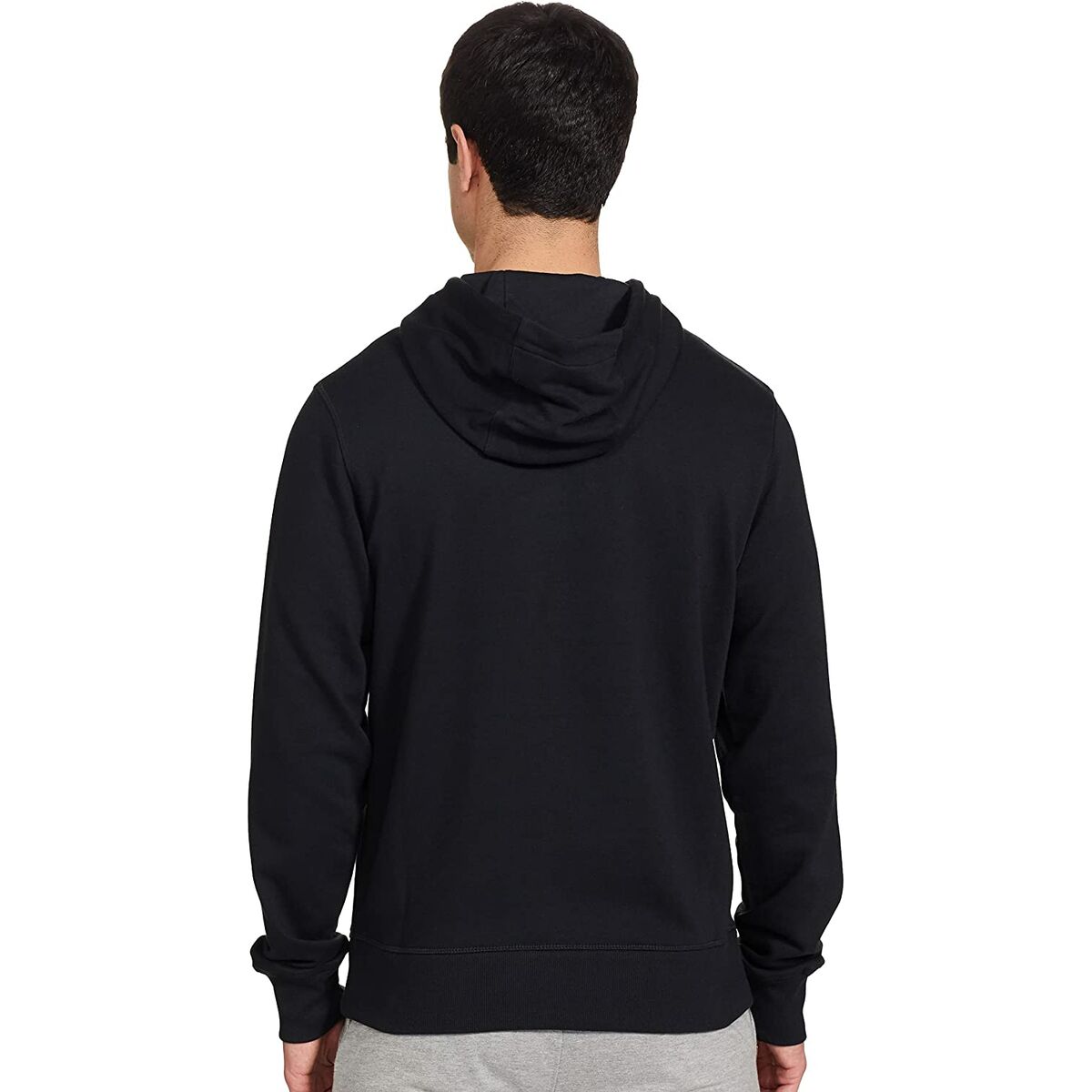 Herenhoodie ESSE ST LOGO POHO New Balance MT03558 Zwart