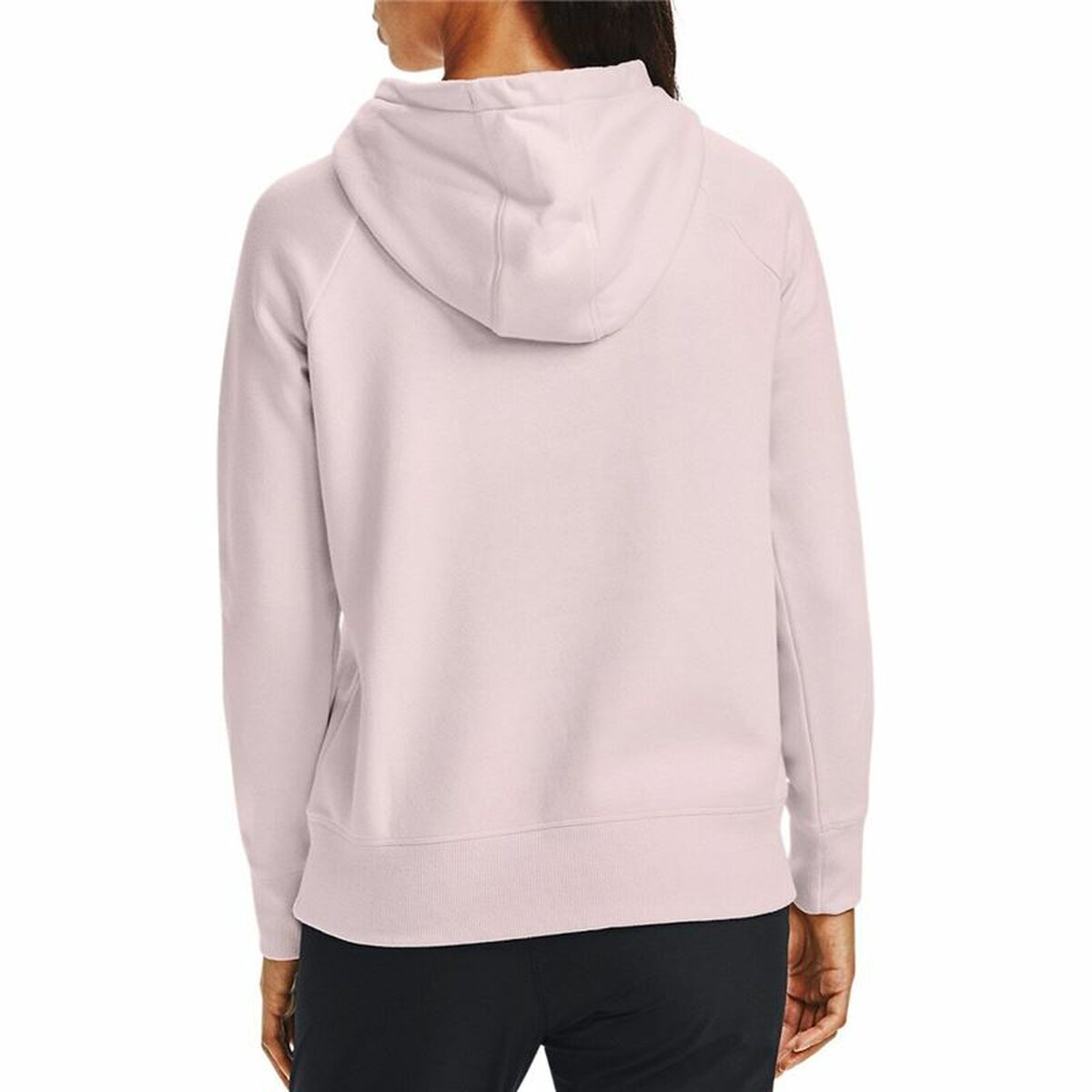 Dameshoodie Under Armour Rival Fleece Roze