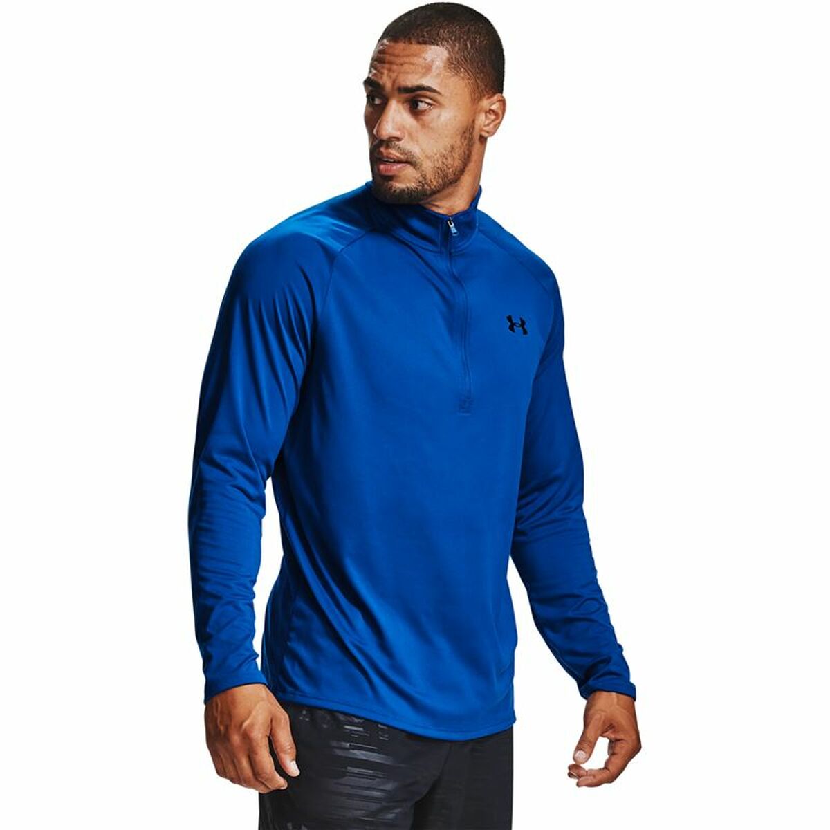 Heren-T-Shirt met Lange Mouwen Under Armour Tech™ ½ Blauw
