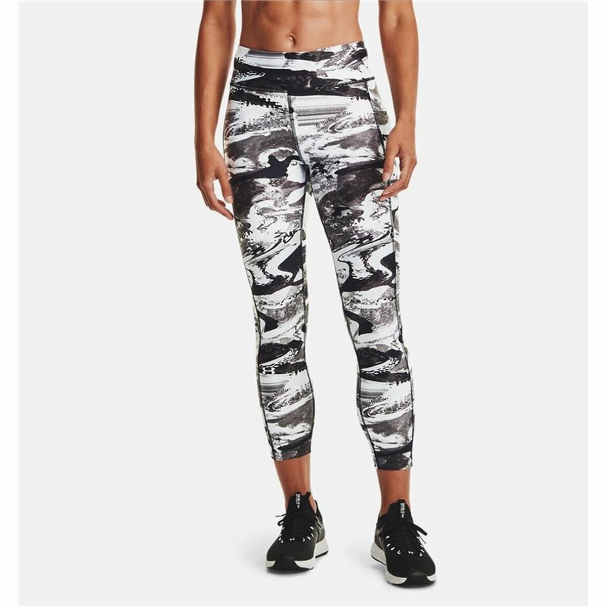 Sportleggings voor Dames Under Armour HeatGear Zwart