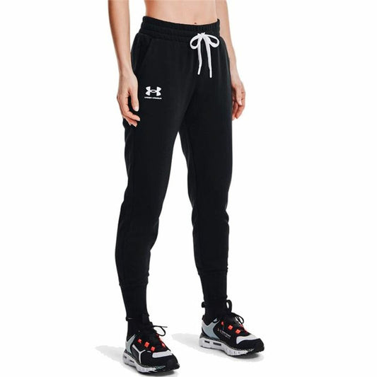 Lange sportbroek Under Armour Zwart Vrouw