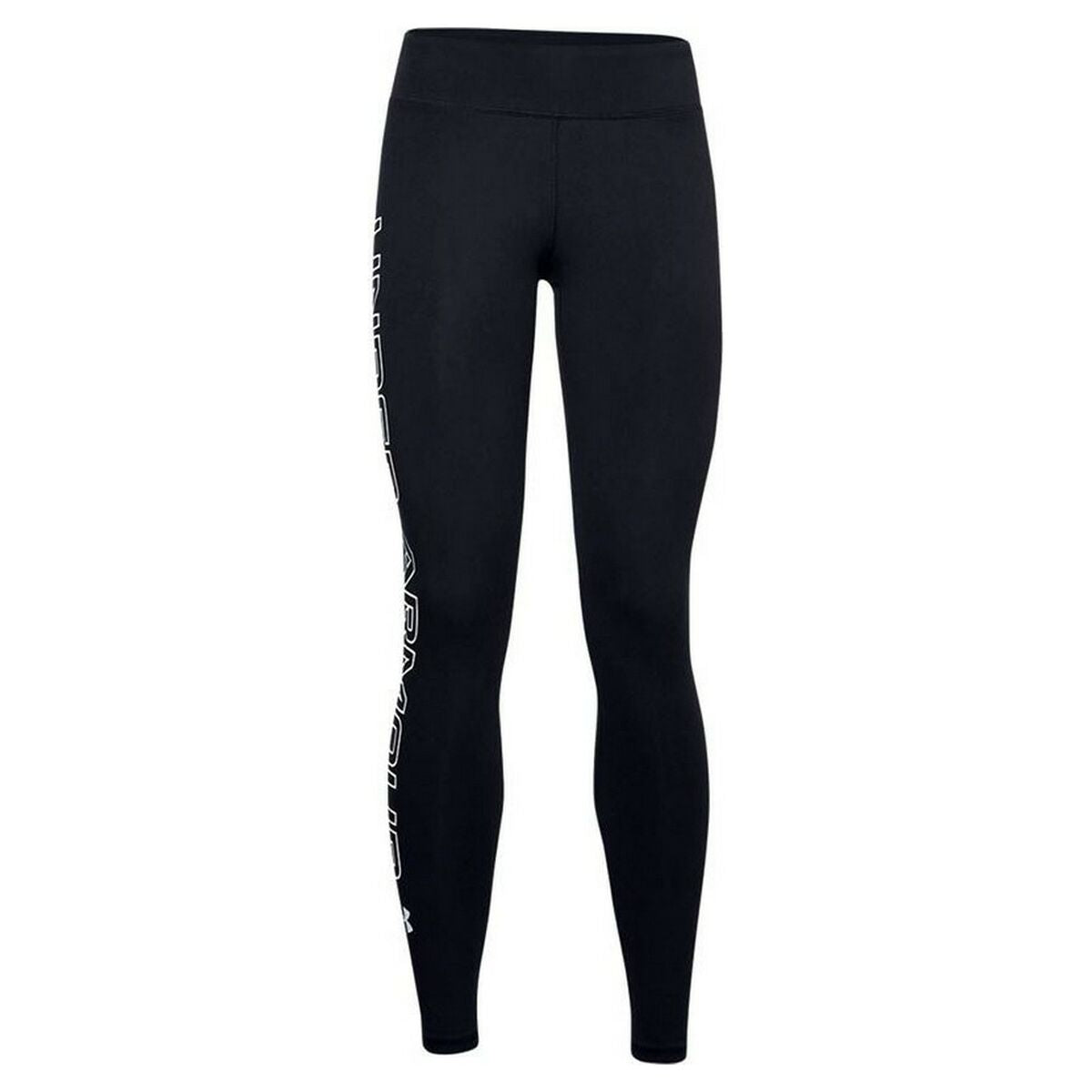 Sportleggings voor Dames Under Armour Favorite Wordmark Zwart
