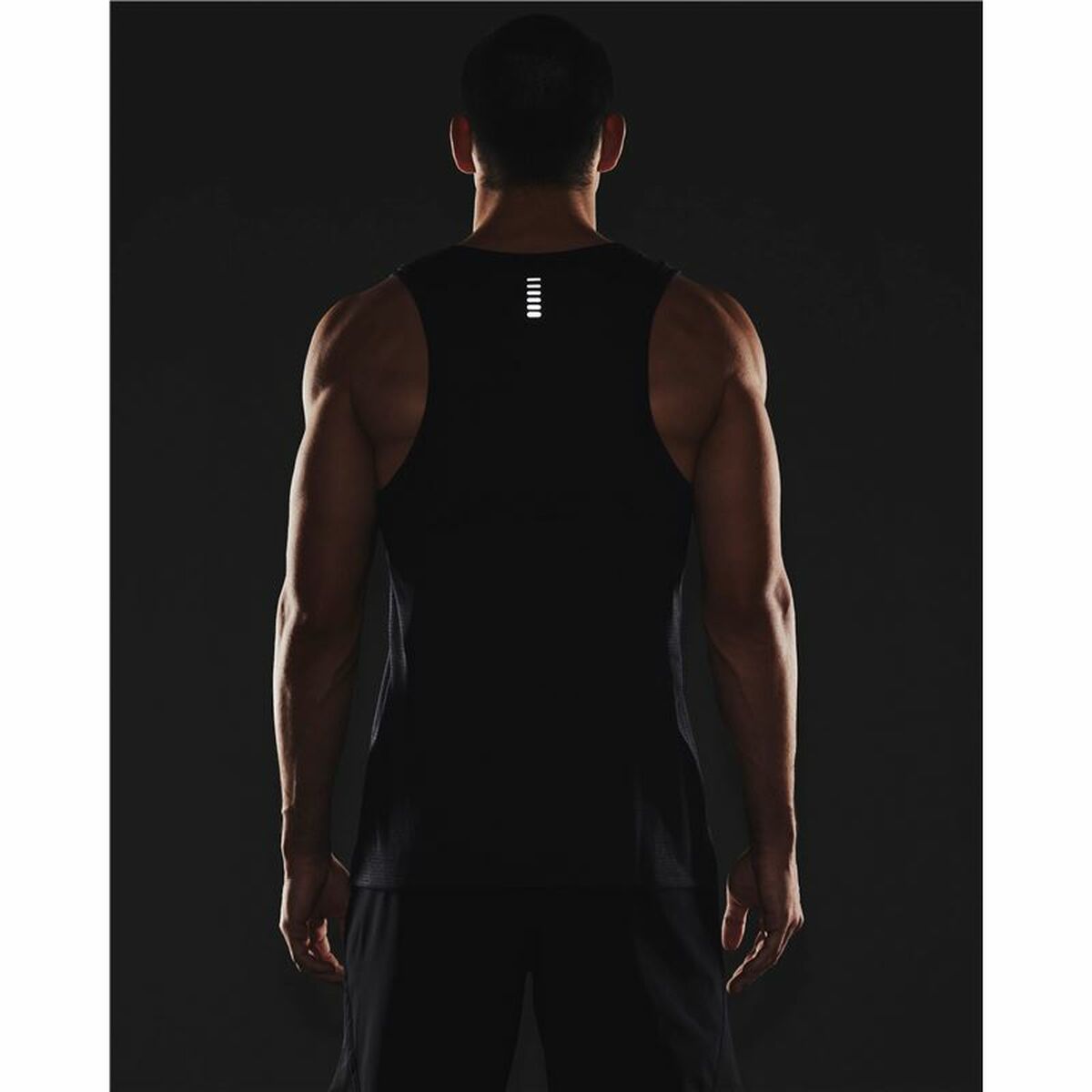 Tank Top Heren Under Armour Streaker Zwart