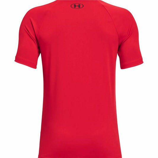 T-Shirt met Korte Mouwen Under Armour Tech Big Logo Rood