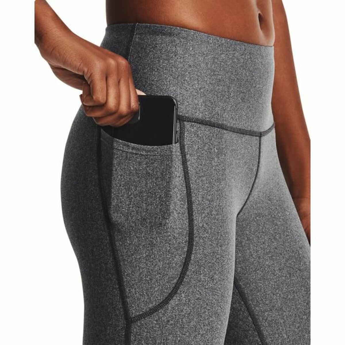 Sportleggings voor Dames Under Armour Grijs M