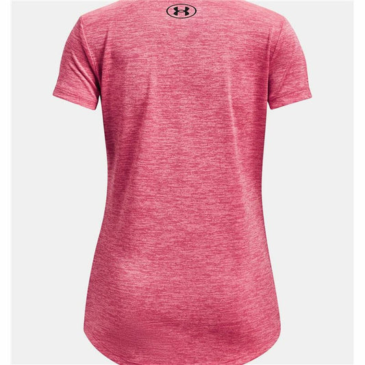 T-Shirt met Korte Mouwen voor kinderen Under Armour Roze