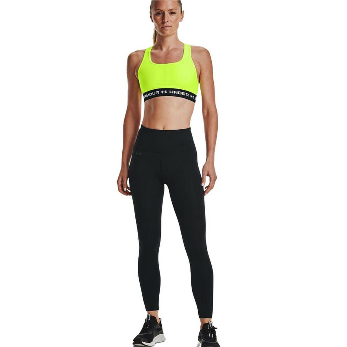 Sportleggings voor Dames Under Armour Zwart