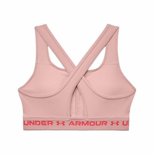 Sportbeha Under Armour Crossback Mid Roze