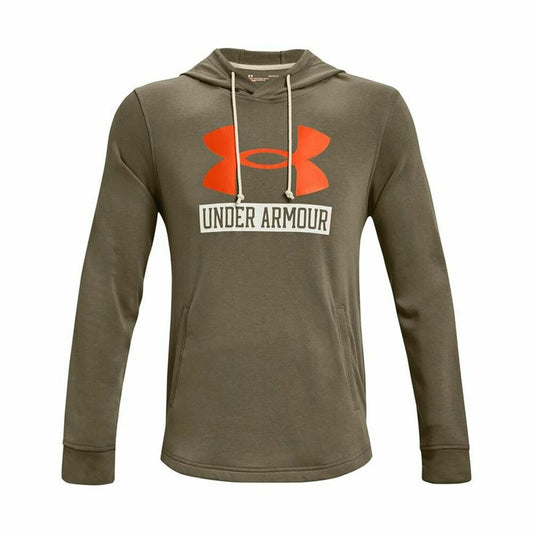 Herenhoodie Under Armour Hoodie Kaki