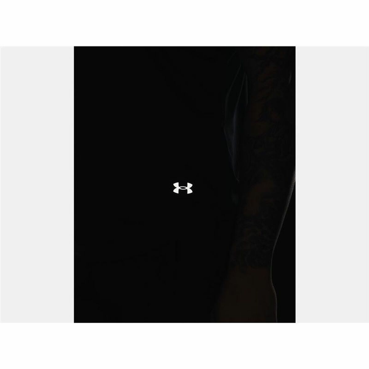 Dames-T-Shirt met Korte Mouwen Under Armour Stride Zwart