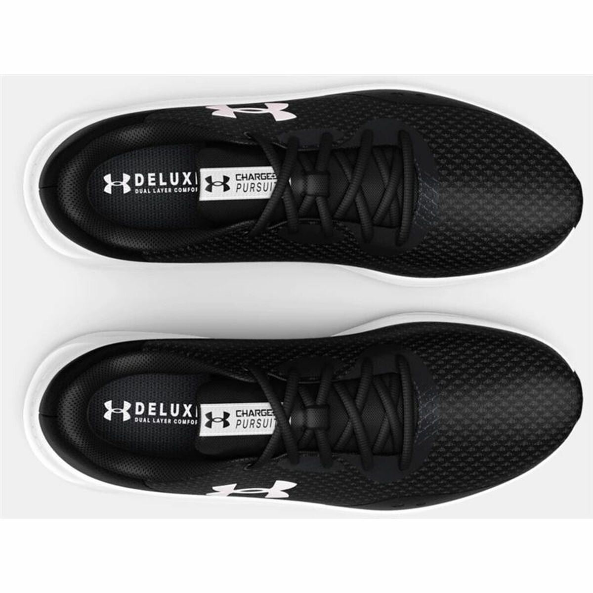 Sportschoenen voor Kinderen Under Armour Charged Pursuit 3 Zwart