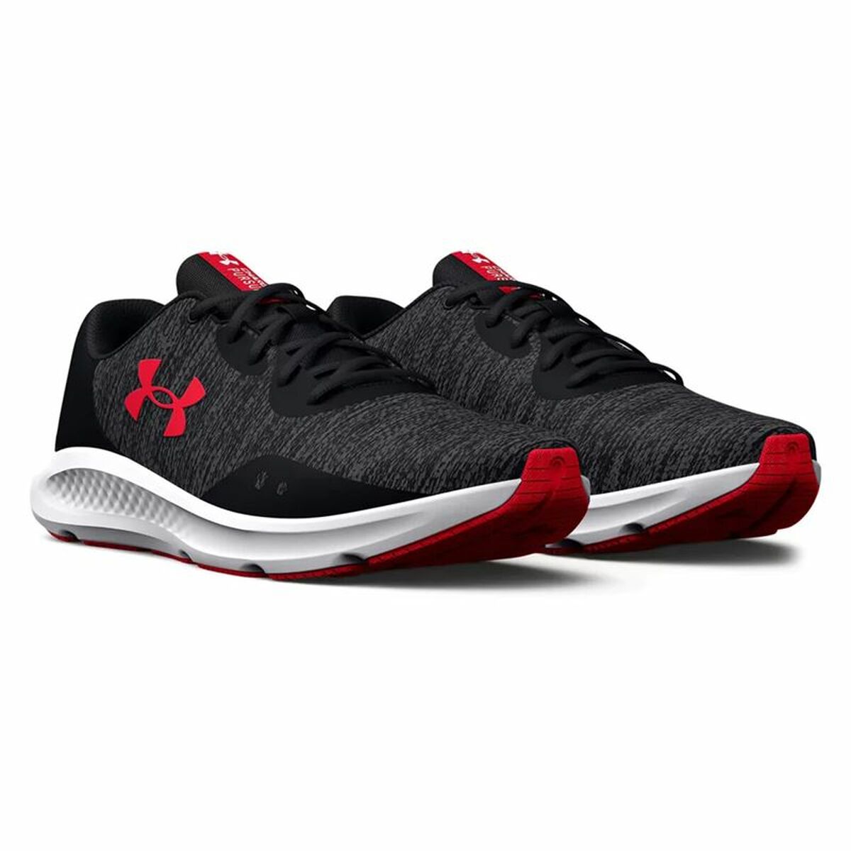 Sportschoenen voor heren Under Armour Charged Pursuit 3 Twist Zwart