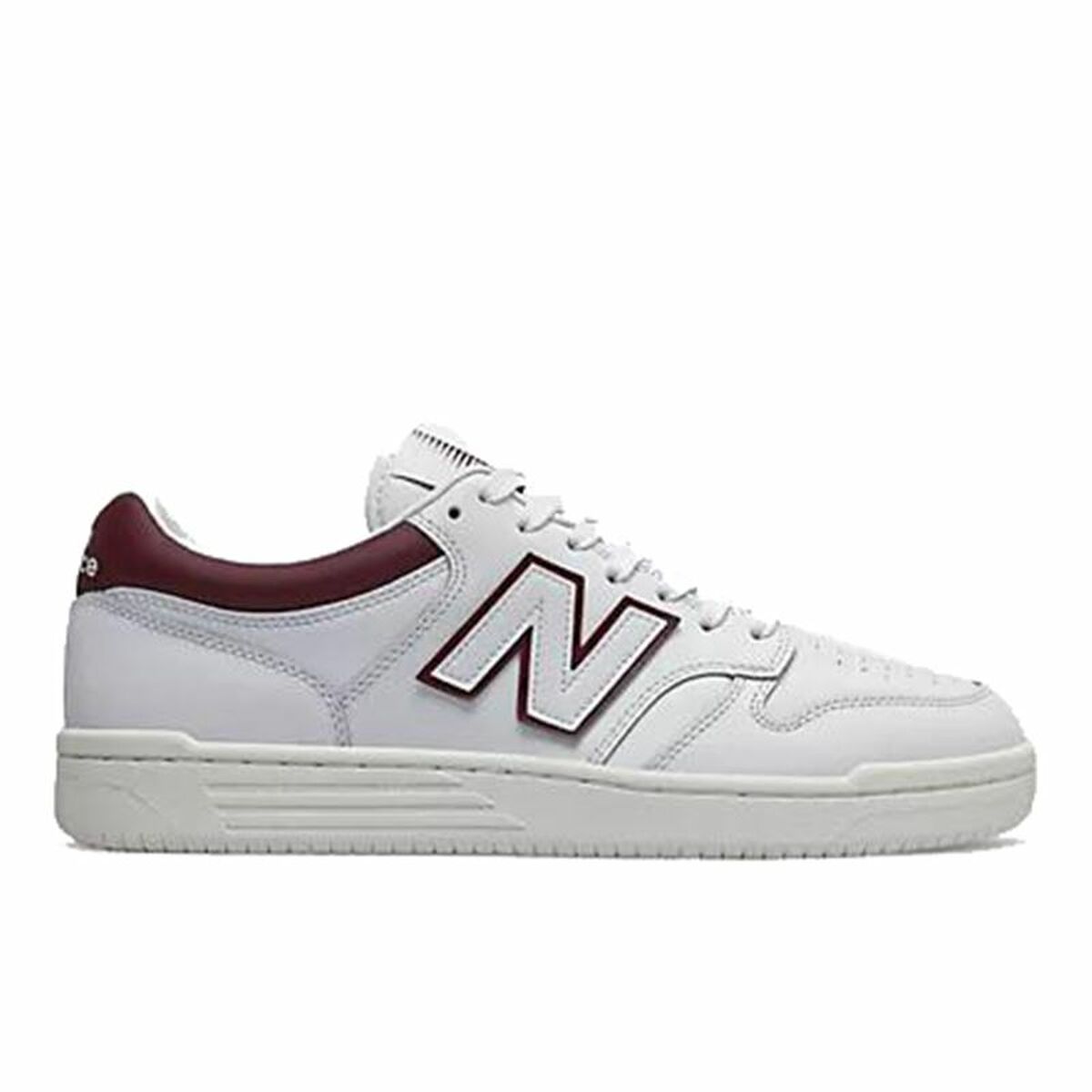 Sportschoenen voor heren New Balance 480 Wit Donkerrood