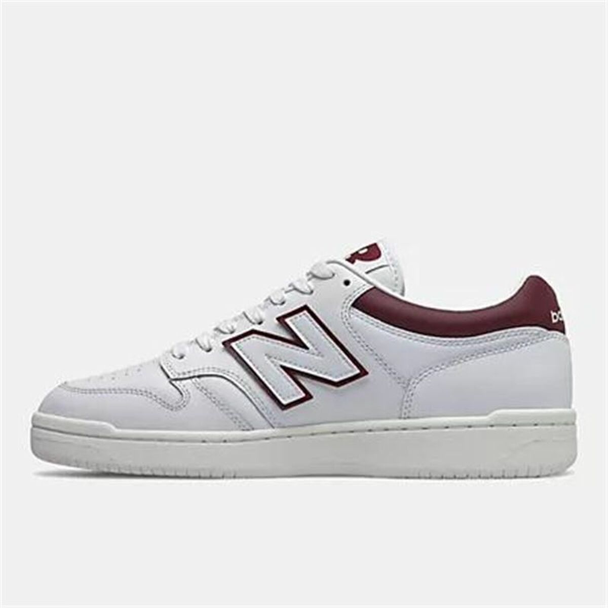 Sportschoenen voor heren New Balance 480 Wit Donkerrood