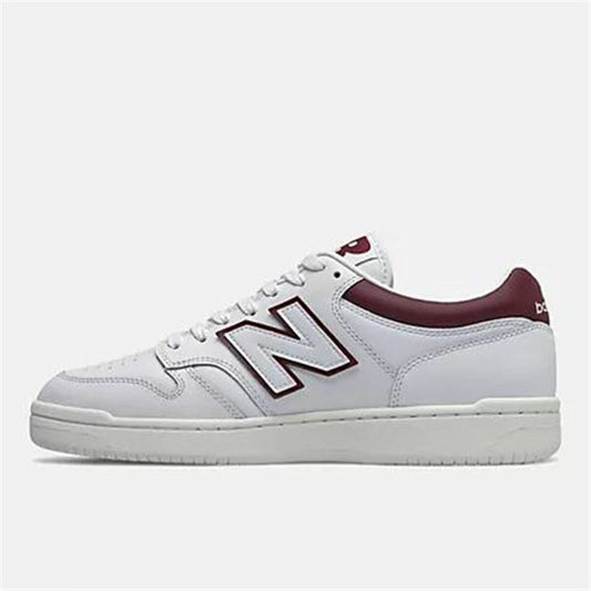 Sportschoenen voor heren New Balance 480 Wit Donkerrood