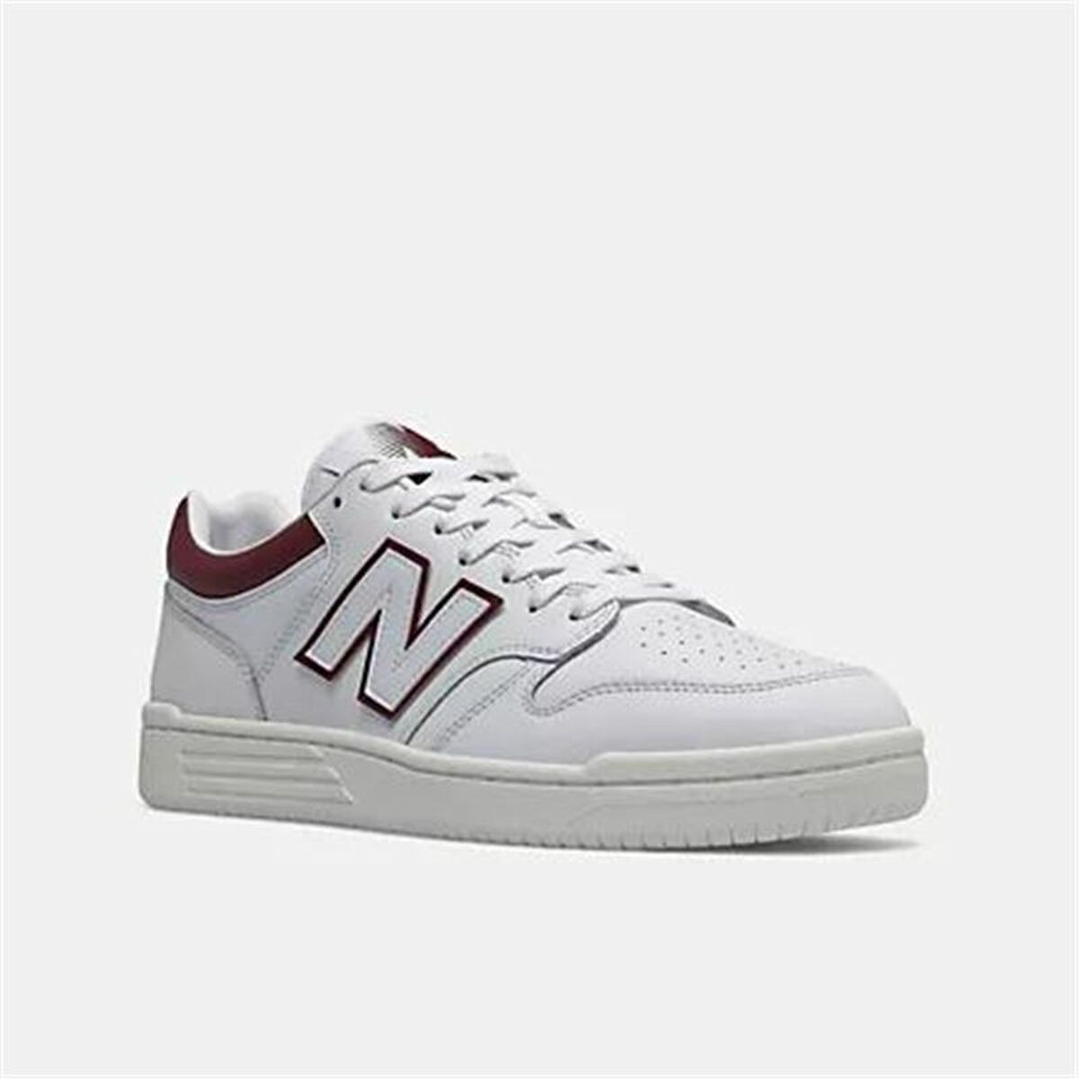 Sportschoenen voor heren New Balance 480 Wit Donkerrood