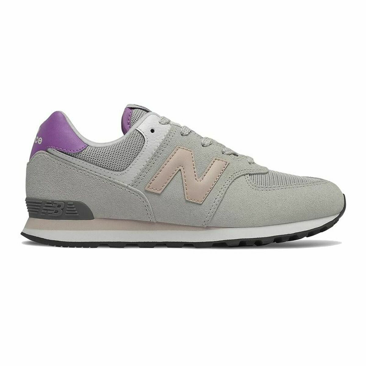 Sportschoenen voor Dames New Balance Balance 574 Light Lichtgrijs