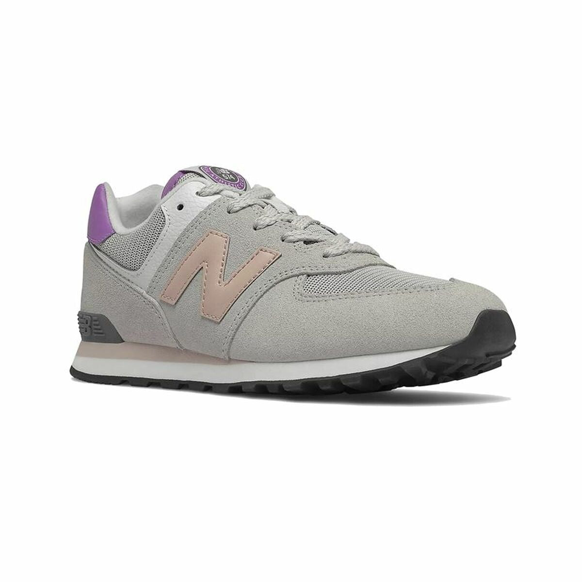 Sportschoenen voor Dames New Balance Balance 574 Light Lichtgrijs