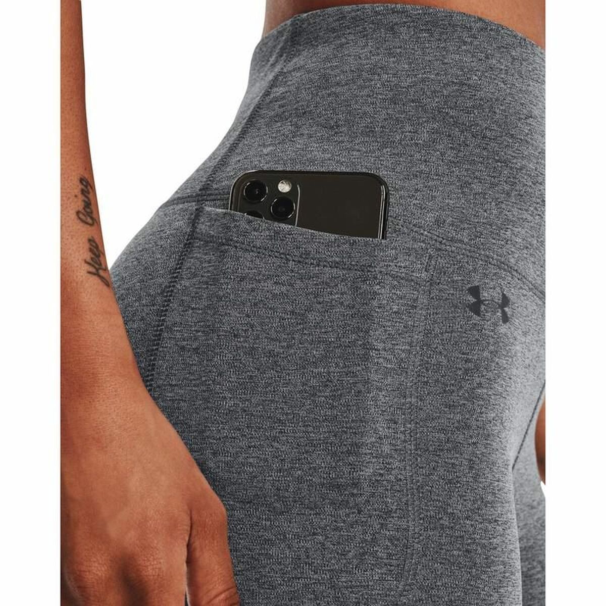 Sportleggings voor Dames Under Armour Grijs