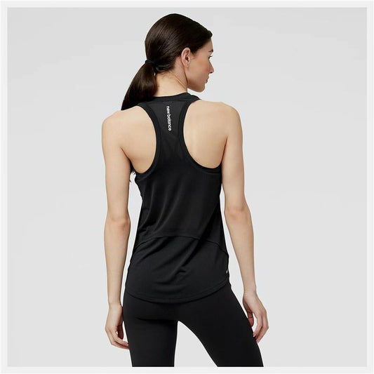 Tank Top Dames New Balance Accelerate Zwart