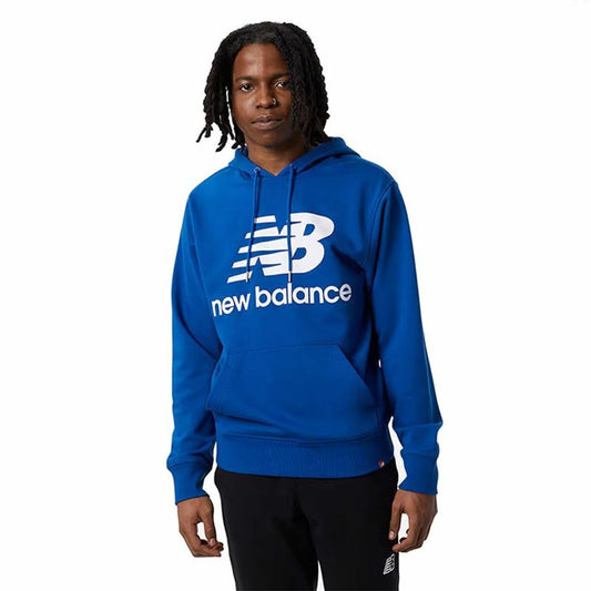 Herenhoodie New Balance Blauw