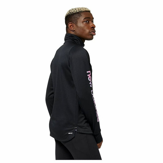 Herensweater zonder Capuchon New Balance Impact Run AT Zwart