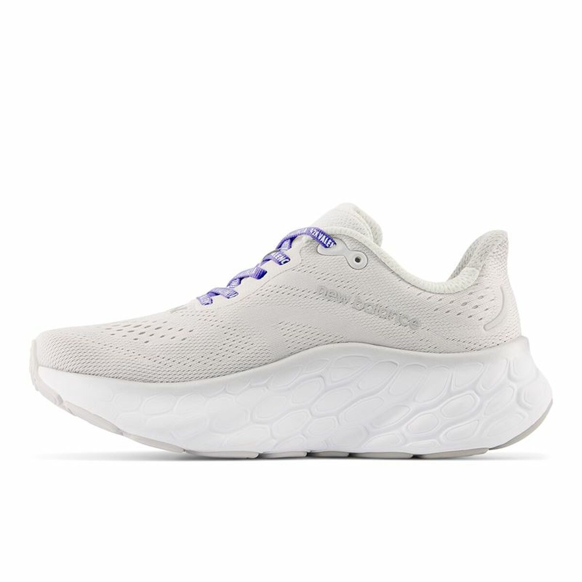 Sportschoenen voor Dames New Balance Fresh Foam More V4 Lichtgrijs