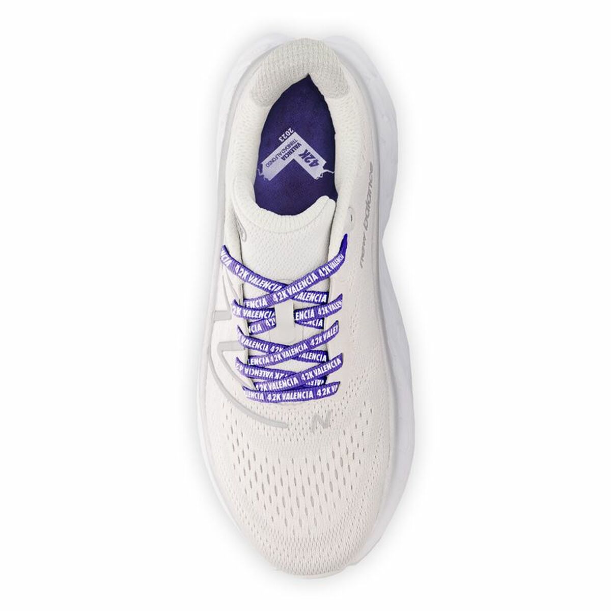 Sportschoenen voor Dames New Balance Fresh Foam More V4 Lichtgrijs