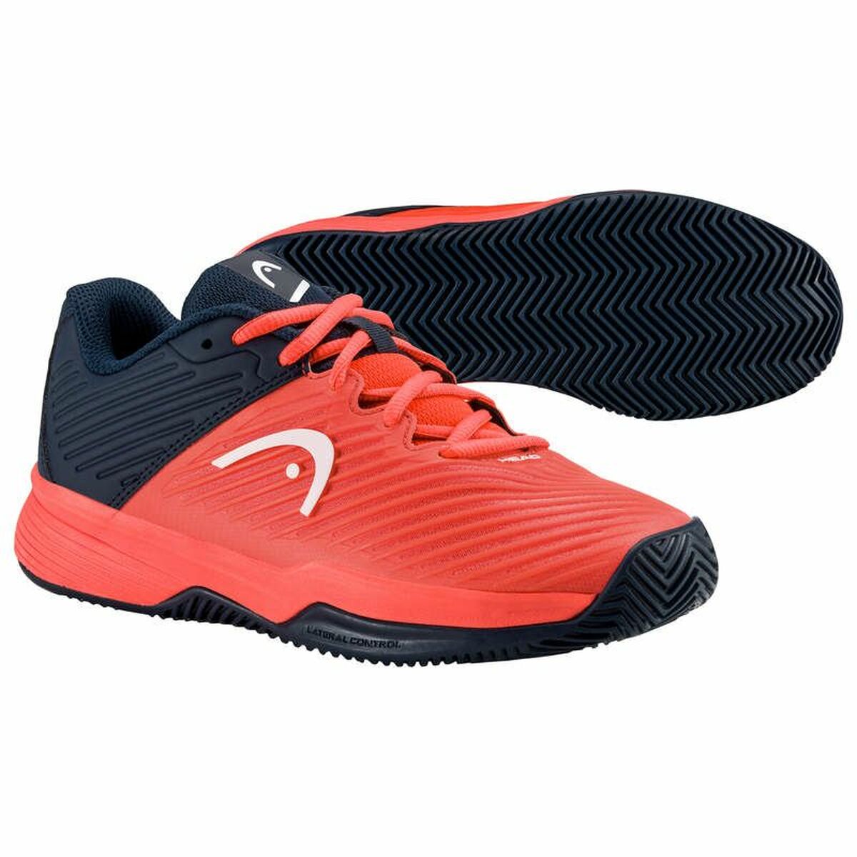 Kinder Tennisschoenen Head Revolt Pro 4.0 Clay Donkerblauw