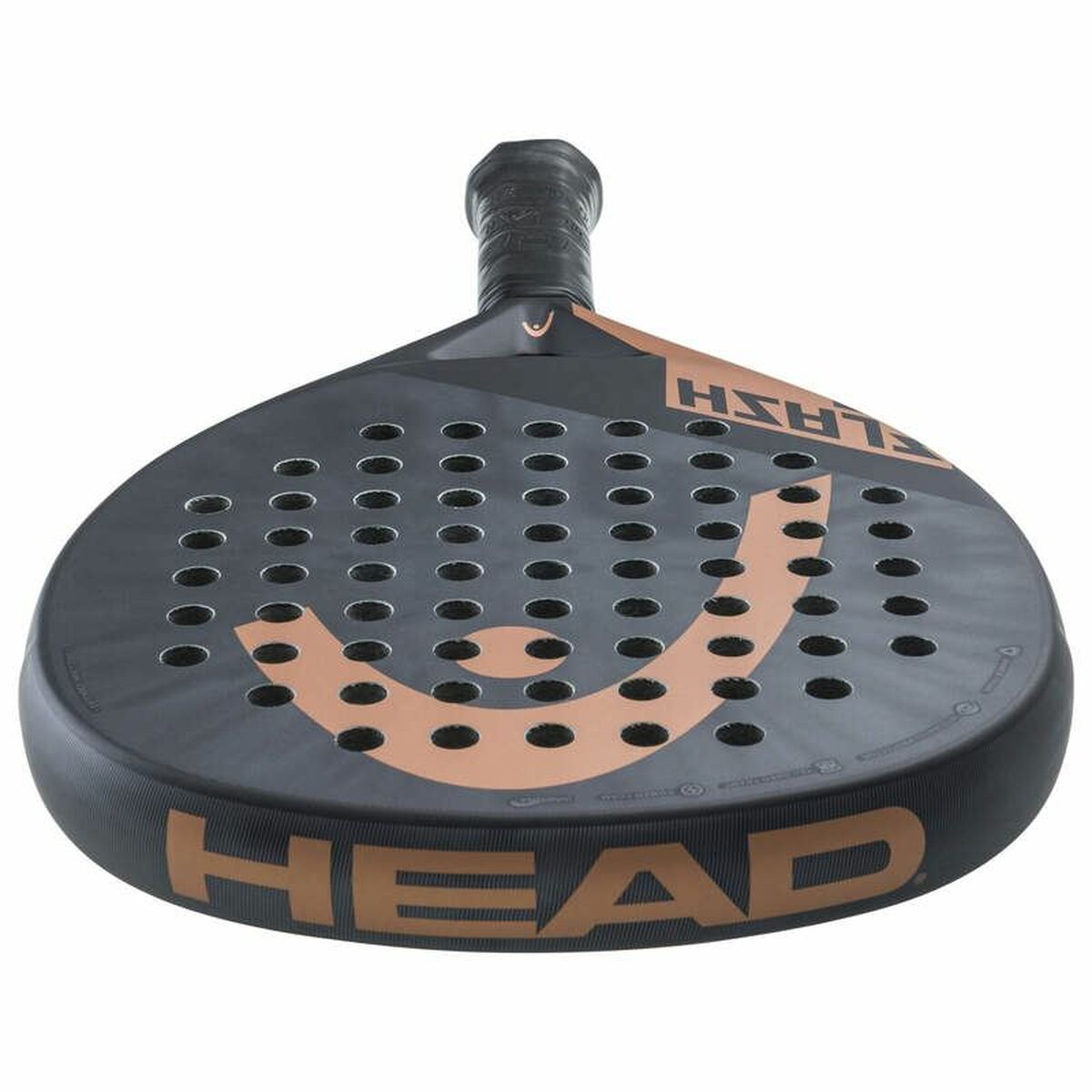 Padel Racket Head Flash 2023 Zwart