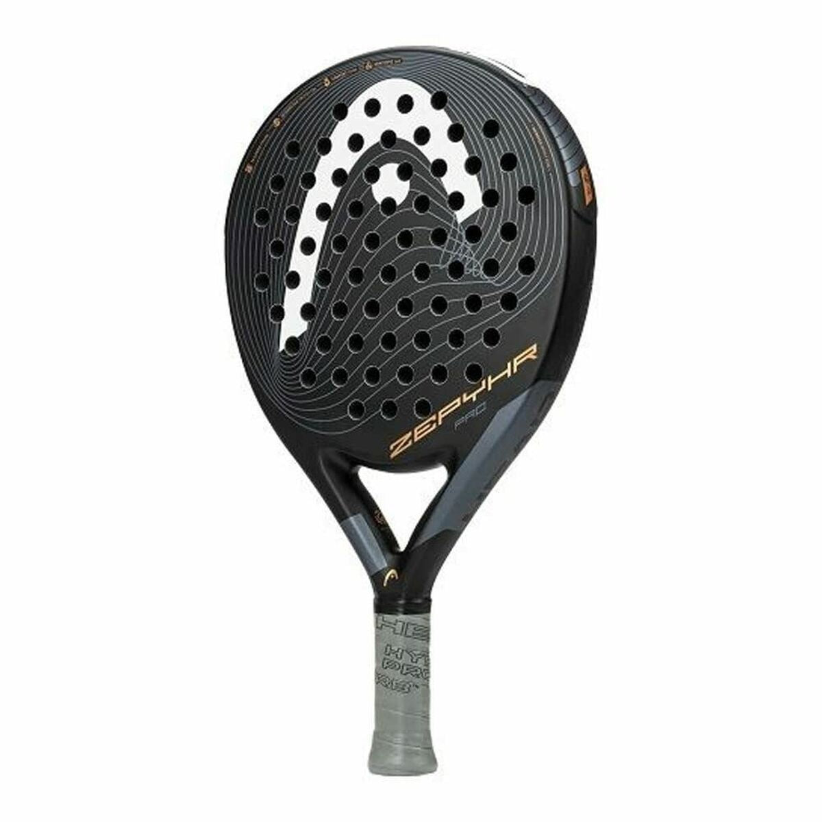 Padel Racket Head 228202 Zwart