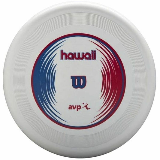 Volleybal Frisbee Hawaii Wilson WTH80219KIT Wit Natuurlijk rubber (Één maat)