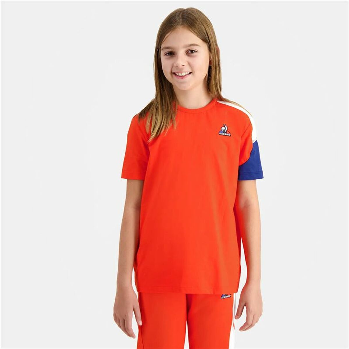 T-Shirt met Korte Mouwen voor kinderen Le coq sportif Saison Nª 1