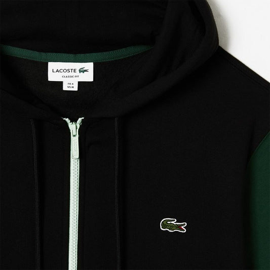 Herenhoodie Lacoste Zwart