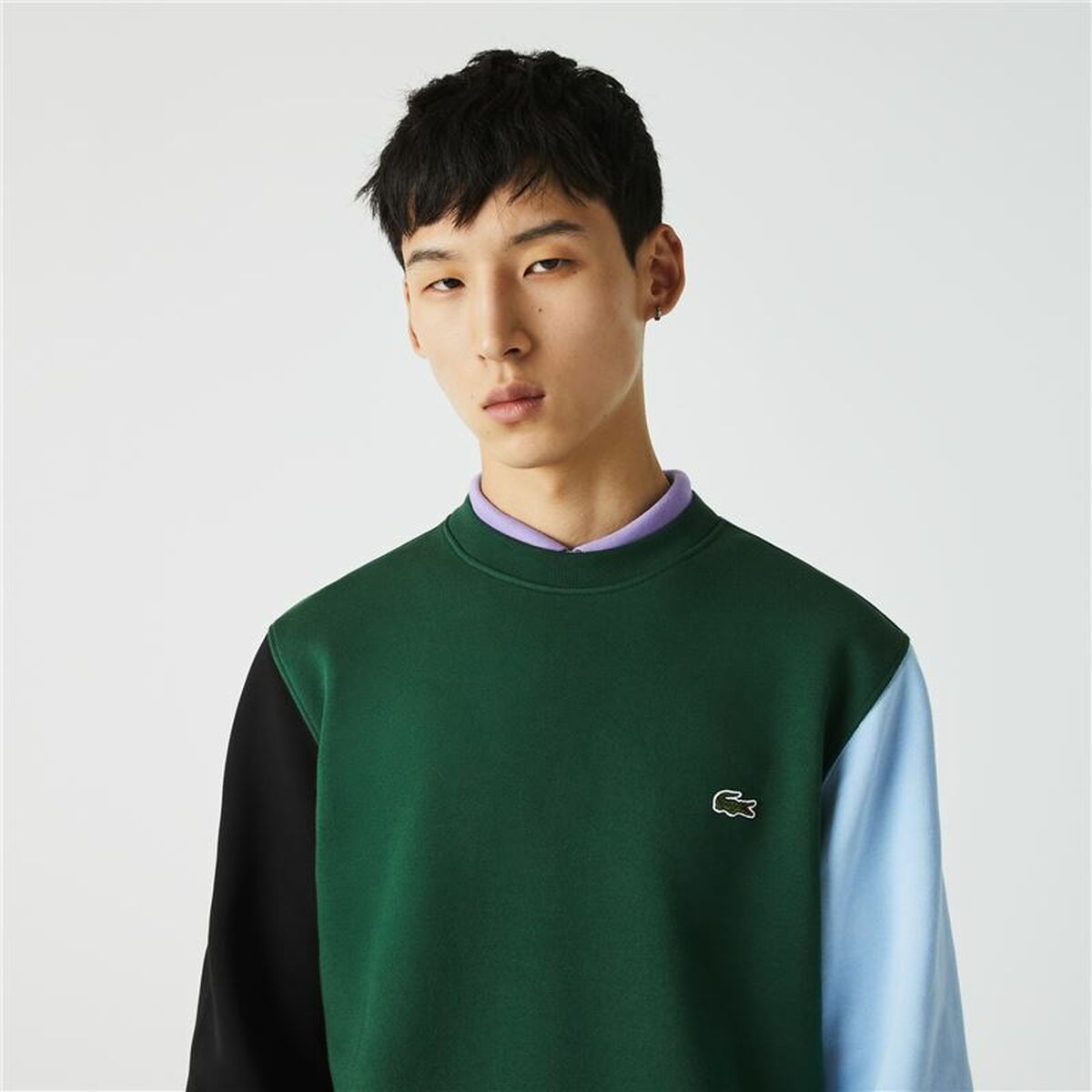 Herensweater zonder Capuchon Lacoste Groen