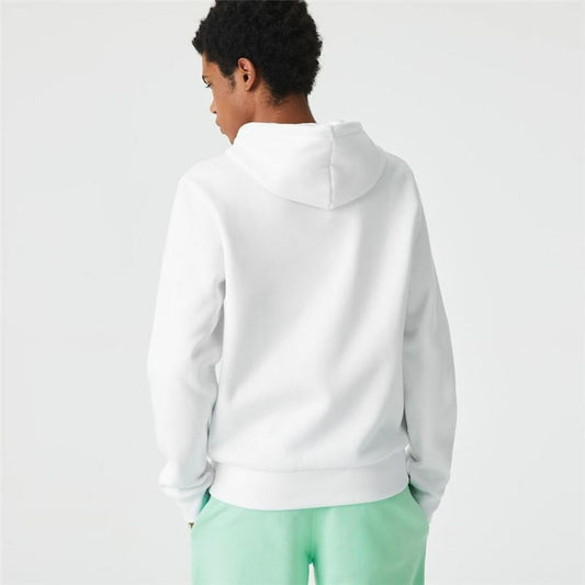 Herenhoodie Lacoste Sweatshirt Wit