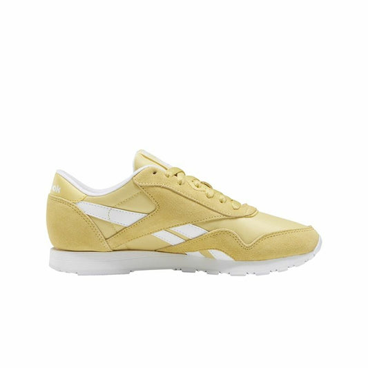Sportschoenen voor Dames Reebok Classic Nylon Geel