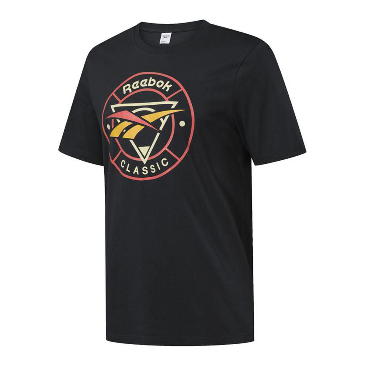 Heren-T-Shirt met Korte Mouwen Reebok Classic Trail Zwart