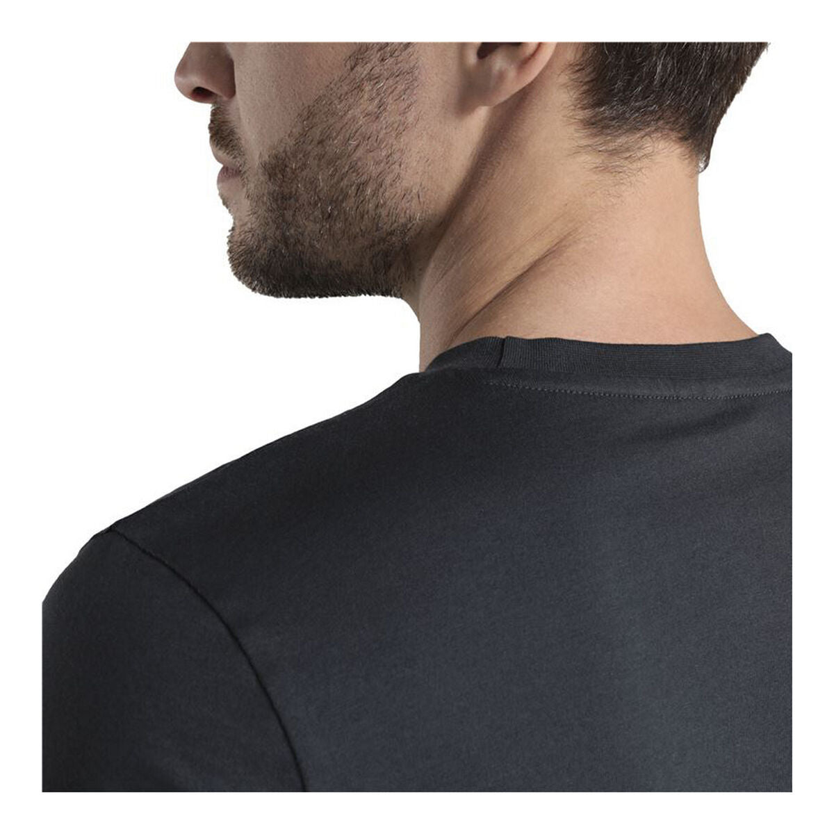 Heren-T-Shirt met Korte Mouwen Reebok Classic Trail Zwart
