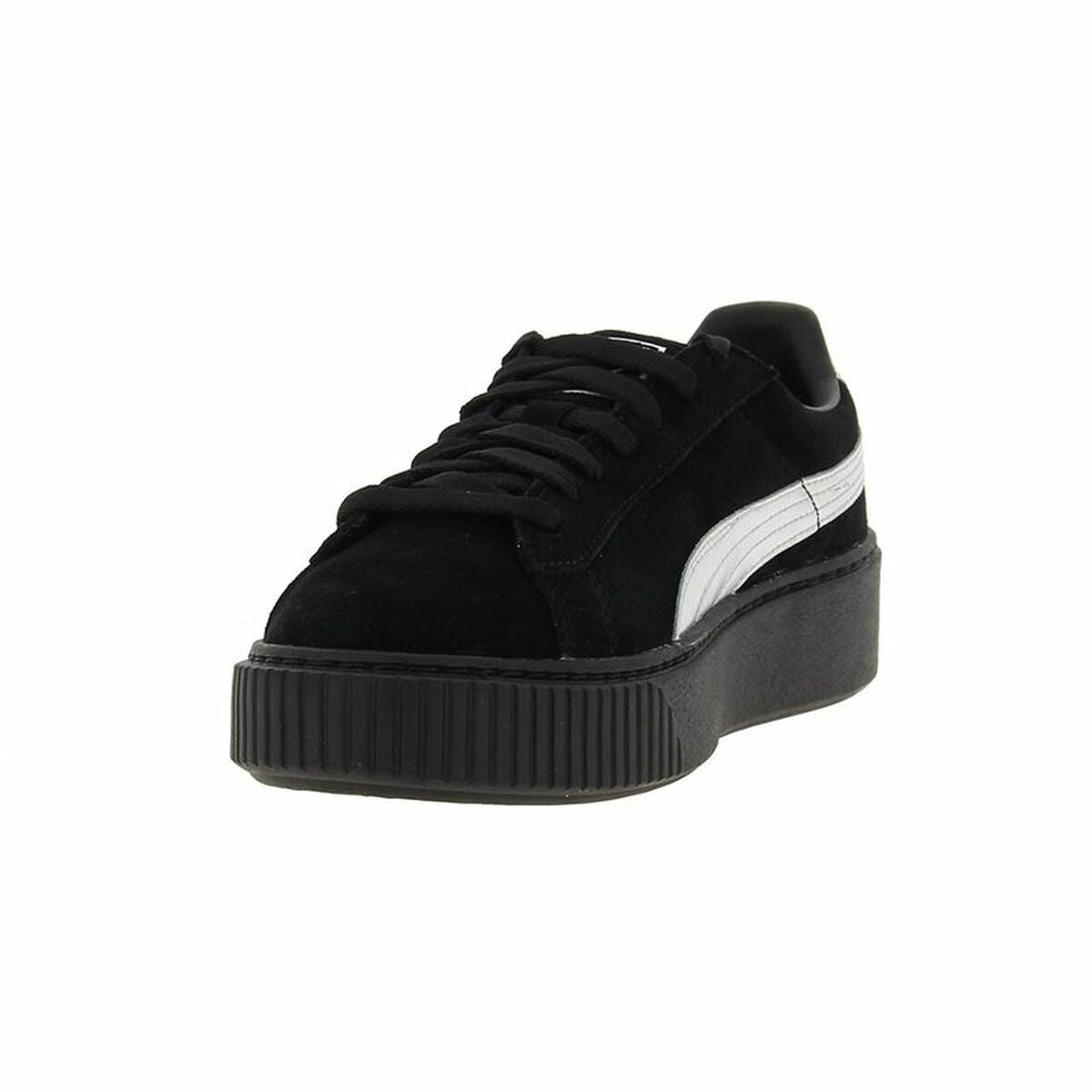 Sportschoenen voor Dames Puma Suede Platform Explos Zwart